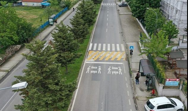 Trafikte yaya güvenliği için önemli çalışma