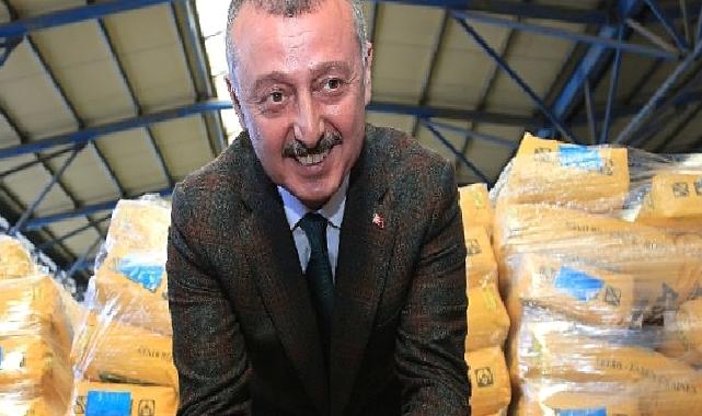 Büyükşehir'den tarlaları selden zarar gören çiftçilere destek