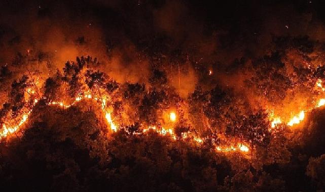 Antalya Büyükşehir Göynük yangını için seferler oldu