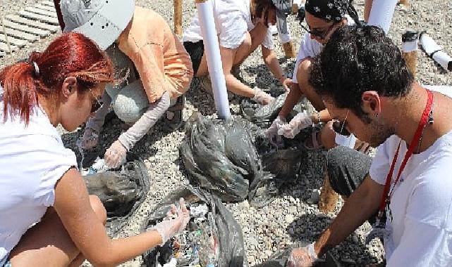 Plastiksiz Kıyılar, Plastiksiz Sular Projesi Konyaaltı Sahili'nde başladı