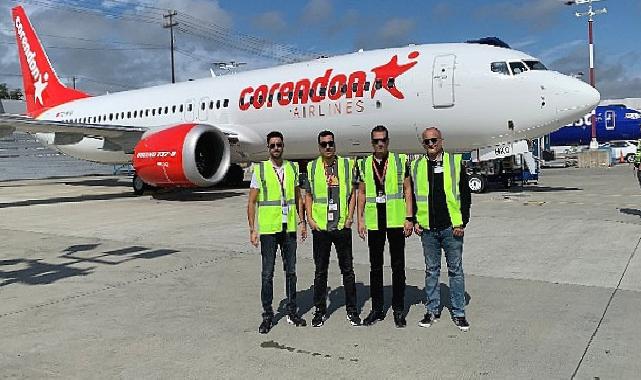 Corendon Airlines filosunu yeni Boeing 737-8 uçağı ile yenilemeye devam ediyor