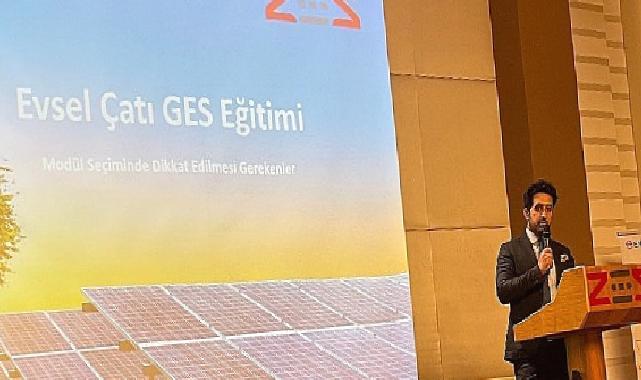 Çatılarda solar enerji çözümleri için eğitimler başladı