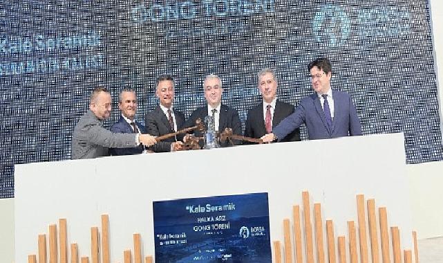 Borsa İstanbul'da gong Kaleseramik için çaldı