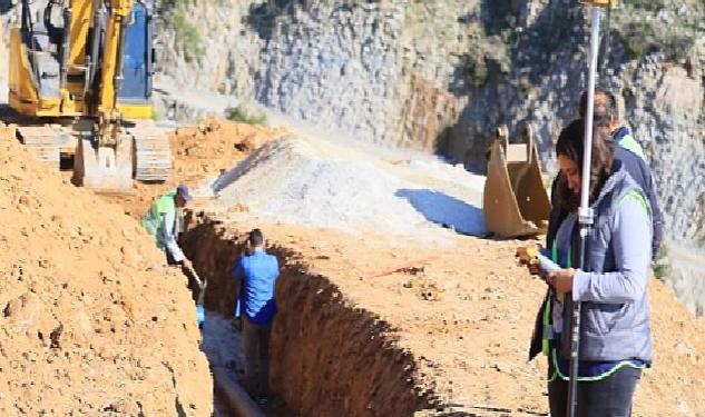 Muğla Büyükşehir, Milas'ta İçme Suyu Hat Yapımının Yüzde 98'ini Tamamladı