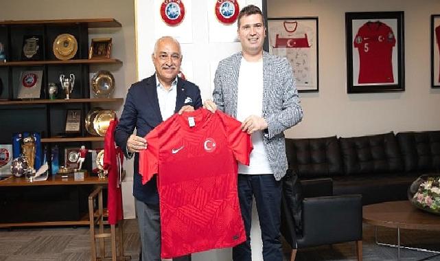 Tayfun Canlı'dan TFF Başkanı Büyükekşi'ye ziyaret