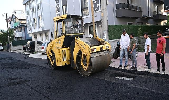  Kartepe'de tüm sokaklar asfaltlanıyor 