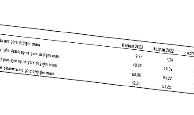 Hizmet Üretici Fiyat Endeksi (H-ÜFE) yıllık yüzde 68,90, aylık yüzde 9,57 arttı