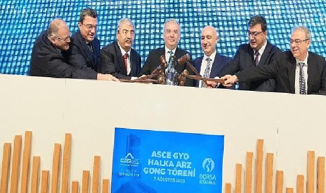 Borsa İstanbul'da Gong ASCE GYO İçin Çaldı