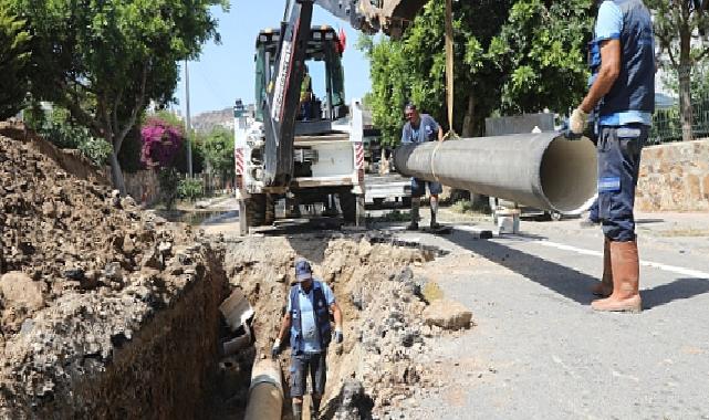 Bodrum'da DSİ Hattı Yine Patladı, MUSKİ Açıklama Yaptı