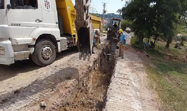 İSU, Kandıra Karaağaç Mahallesi'ne yeni kanalizasyon hattı yapıyor