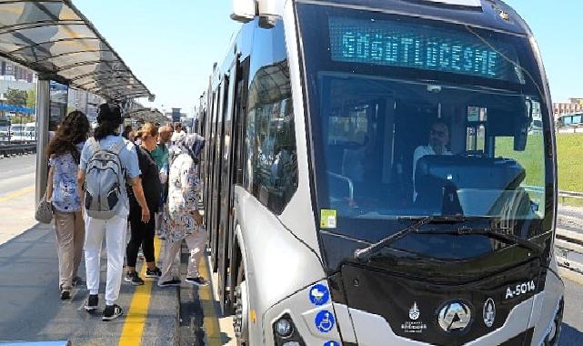 İstanbul Büyükşehir Belediyesi'nin Yeni Metrobüsleri Sefere Başladı