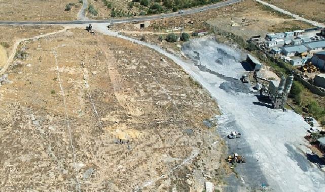 Yahyalı Belediyesi ilçede kuracağını duyurduğu Asfalt Üretim Tesisi için çalışmalara başladı