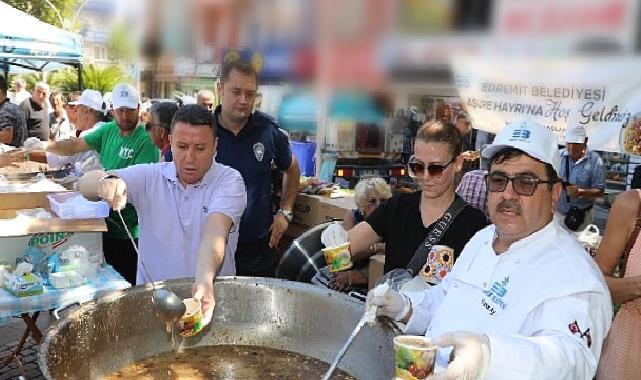 Edremit Belediyesi'nden aşure hayrı