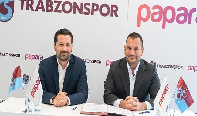 Papara ve Trabzonspor stadyum isim hakkını da içeren sponsorluk anlaşmasını imzaladı