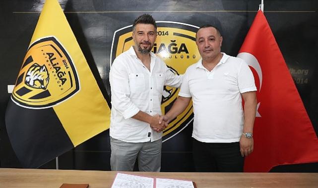 Aliağaspor FK'nın İlk Futbol Okulu'nu Polat Çetin Açıyor