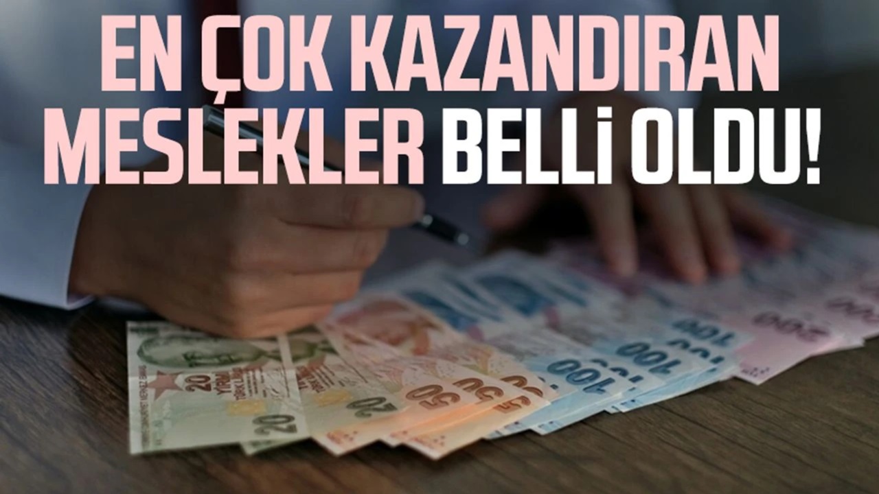 En çok kazanan sektörler belli oldu! Bu meslekte çalışanların kazandıkları para dudak uçuklatıyor...