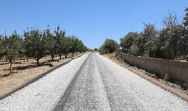 Konya Büyükşehir Bozkır-Harmanpınar Mahalle Yolunu Tamamladı