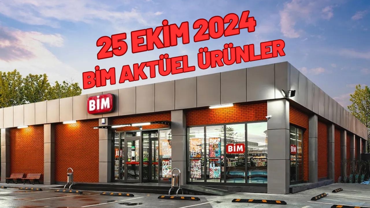 BİM 25 Ekim Cuma aktüel kataloğu! BUGÜN BİM RAFLARDA büyük indirim başladı!