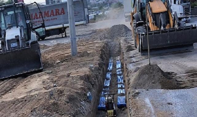 Çayırova'ya Yeni İçme Suyu ve Kanalizasyon Hatları Yapılıyor