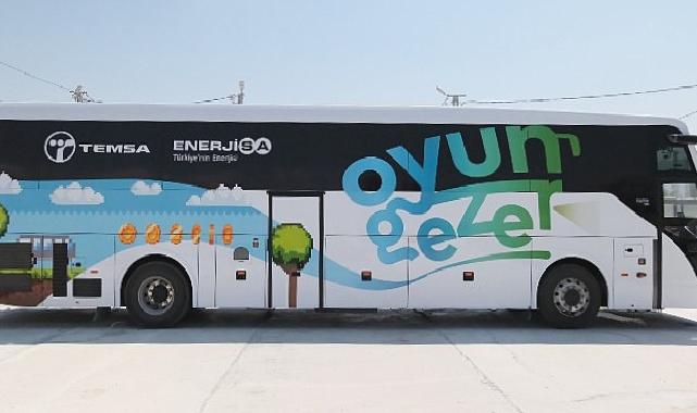 Enerjisa Enerji ve TEMSA'nın Oyungezer Otobüsü Deprem Bölgesinde