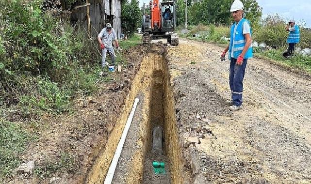 İSU, İzmit Kurtdere Mahallesi'ne Yeni İçme Suyu ve Kanalizasyon Hattı Yapılıyor