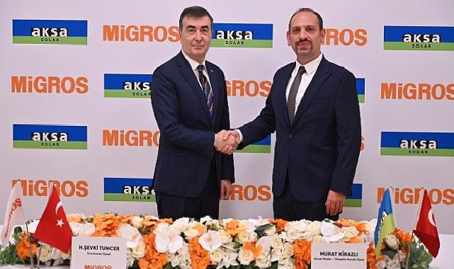 Migros ve Aksa Elektrik'ten Güneş Enerjisi Yatırımı