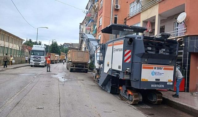 Cedit Mahallesi Bostanlar Sokak asfaltlandı