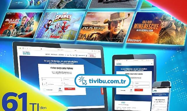 Tivibu'da online başvuruya özel ilk ay bedava kampanyası