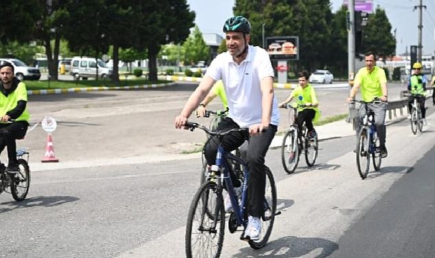 Kartepe'de Bisiklet Severlere Faydalı Hizmet