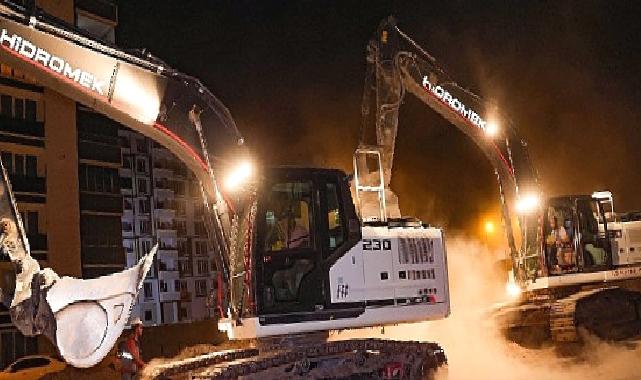 İçme Suyu Ana İsale Hattı Yenileme Çalışmaları sabaha kadar sürdü