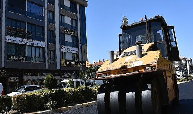 İstasyon Caddesi'nde çalışmalar sürüyor