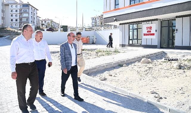 Başkan Pekyatırmacı yatırımları yerinde inceledi