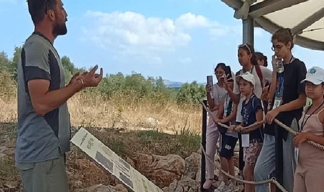 Ziyaretçilere Gölyazı'nın tarihini ve değerlerini çocuklar aktaracak