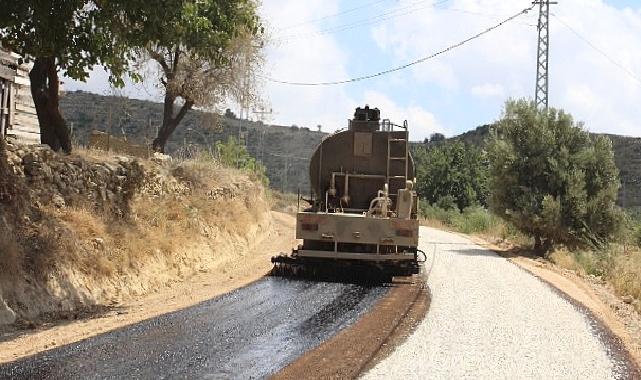 Belenobası-Gebece grup yolu asfaltında sona gelindi