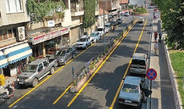 Aydın Büyükşehir Belediyesi İncirliova Türkan Saylan Caddesi'ni yeniledi