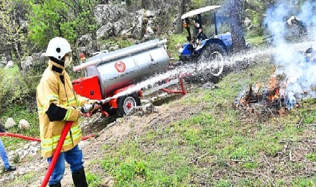 İzmir'de orman yangınlarıyla mücadelede büyük başarı