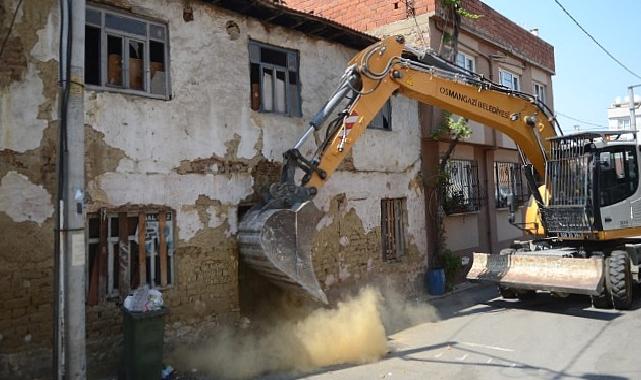 Osmangazi'den huzur veren yıkım