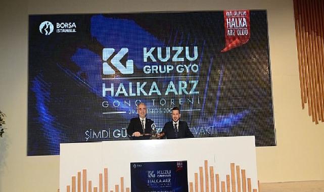 Borsa İstanbul'da Gong Kuzugrup Gayrimenkul Yatırım Ortaklığı için çaldı