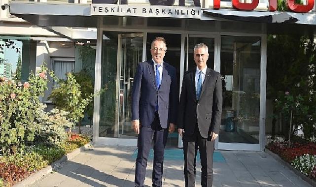 Nevşehir Belediye Başkanı Savran, Spor Toto Teşkilatı Başkanı Dr. Mehmet Ata Öztürk'ü ziyaret etti