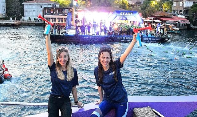 Ünlü isimler Yağmur Tanrısevsin ve Şahika Encümen'den Triatlon sporuna destek