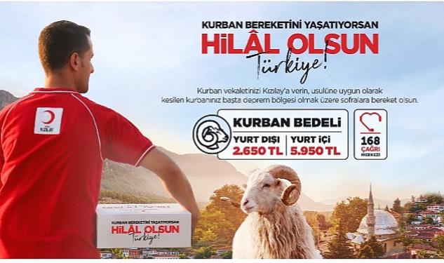 Kızılay Kurban Vekaleti Bedellerini Açıkladı