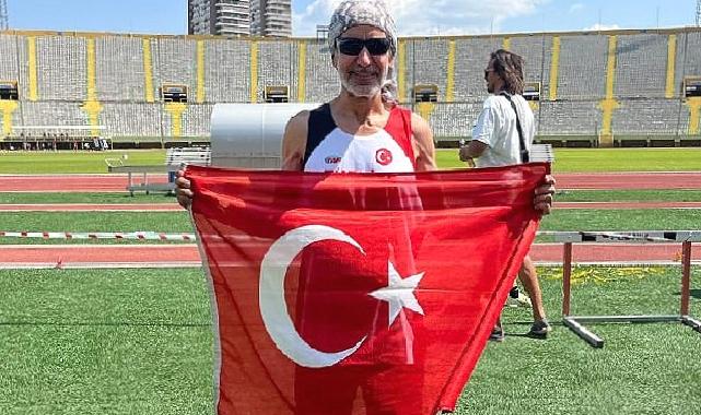 Egeli akademisyen Prof. Dr. Levent Ballice "32. Balkan Masterler Atletizm Şampiyonası"nda ikinci oldu