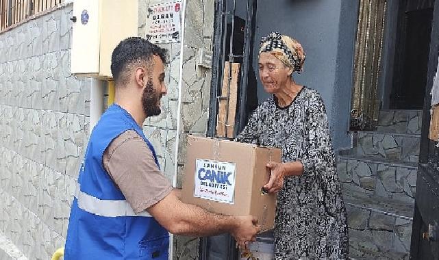 Canik'te Zorlu Günler Dayanışmaya Aşılıyor 