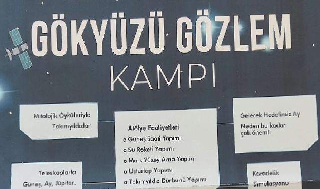 EÜ Gözlemevi, uzay tutkunlarını "Gökyüzü Gözlem Kampı"na bekliyor