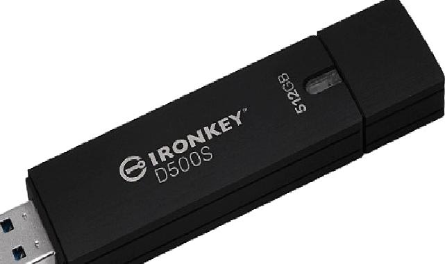 Kingston Yüksek Güvenlikli USB'si IronKey D500S'i Duyurdu