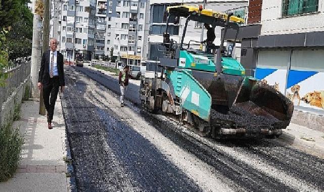 21 Bin 789 Ton Asfalt Serildi, 125 Bin Metrekare Kilit Parke Döşendi