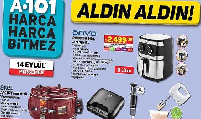 14 Eylül'de A101 Marketlerinde Teknolojik Ürünler Tüketicilere Sunulacak