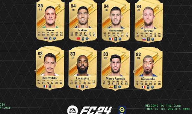 EA SPORTS FC 24'Ün Kadrosundaki 17.000'i Aşkın Futbolcunun Reytingleri Açıklandı