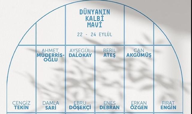 'Dünyanın Kalbi Mavi' Segisi 22 Eylül'de Atelier Marvy'de Açılıyor