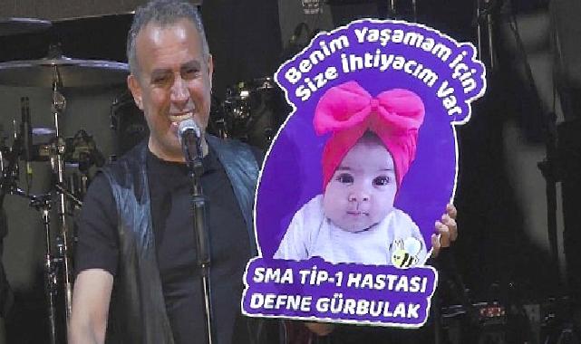 7. Hasat Festivali'nde Kınık'ta Yaşayan SMA Tip-1 Hastası Defne Gürbulak İçin Farkındalık